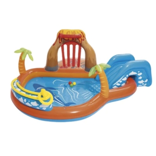 Piscina Y Juegos Inflable Lava 2.65Mx2.65Mx1.04M Bestway