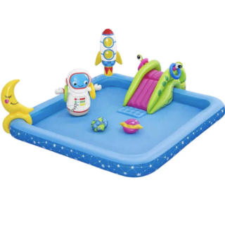 Piscina y juegos inflable Astros 2.28MX2.06MX84Cms Bestway