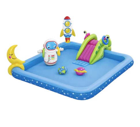 Piscina y juegos inflable Astros 2.28MX2.06MX84Cms Bestway