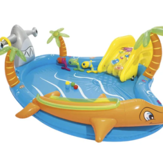 Piscina Y Juegos Inflable Sea Life 2.80Mx2.57Mx87Cms Bestway