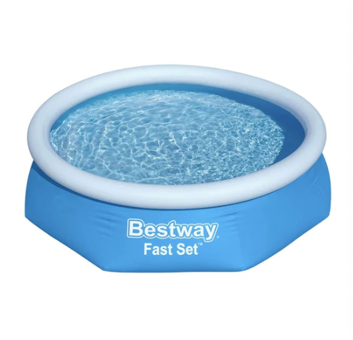 Piscina Bestway Redonda Fácil Armado con filtro 2.44MX61Cm